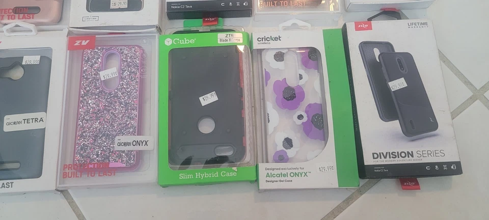 Lot of 20 Cell phone cases nokia, onyx, tetra - Image 2 of 4