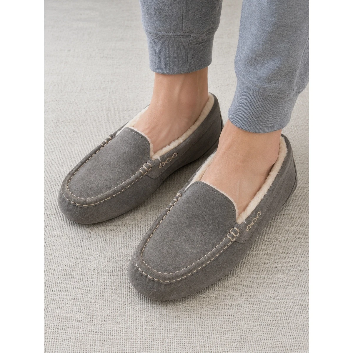 UGG Ansley Gray Slippers for Women for sale | eBay