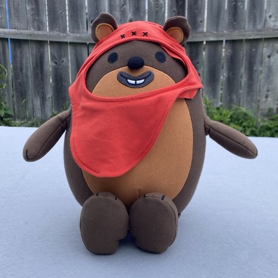 Very Rare Yogibo Mates 13  Wicket The Ewok Star Wars Plush Stuffed Figures