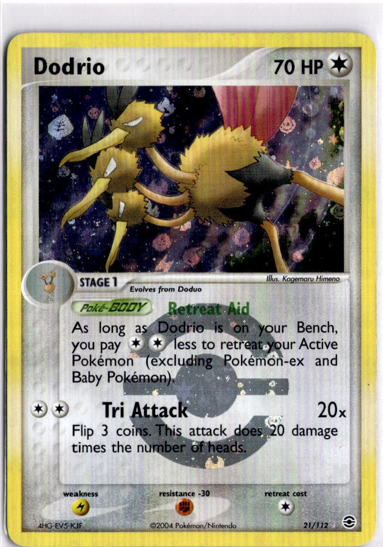 Pokémon Dodrio #21/112 EX FireRed & LeafGreen Reverse Holo