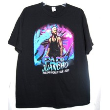 Camiseta Maluma Hombre XL Papi Juancho 2021 World Tour Fruit of the Loom Tee