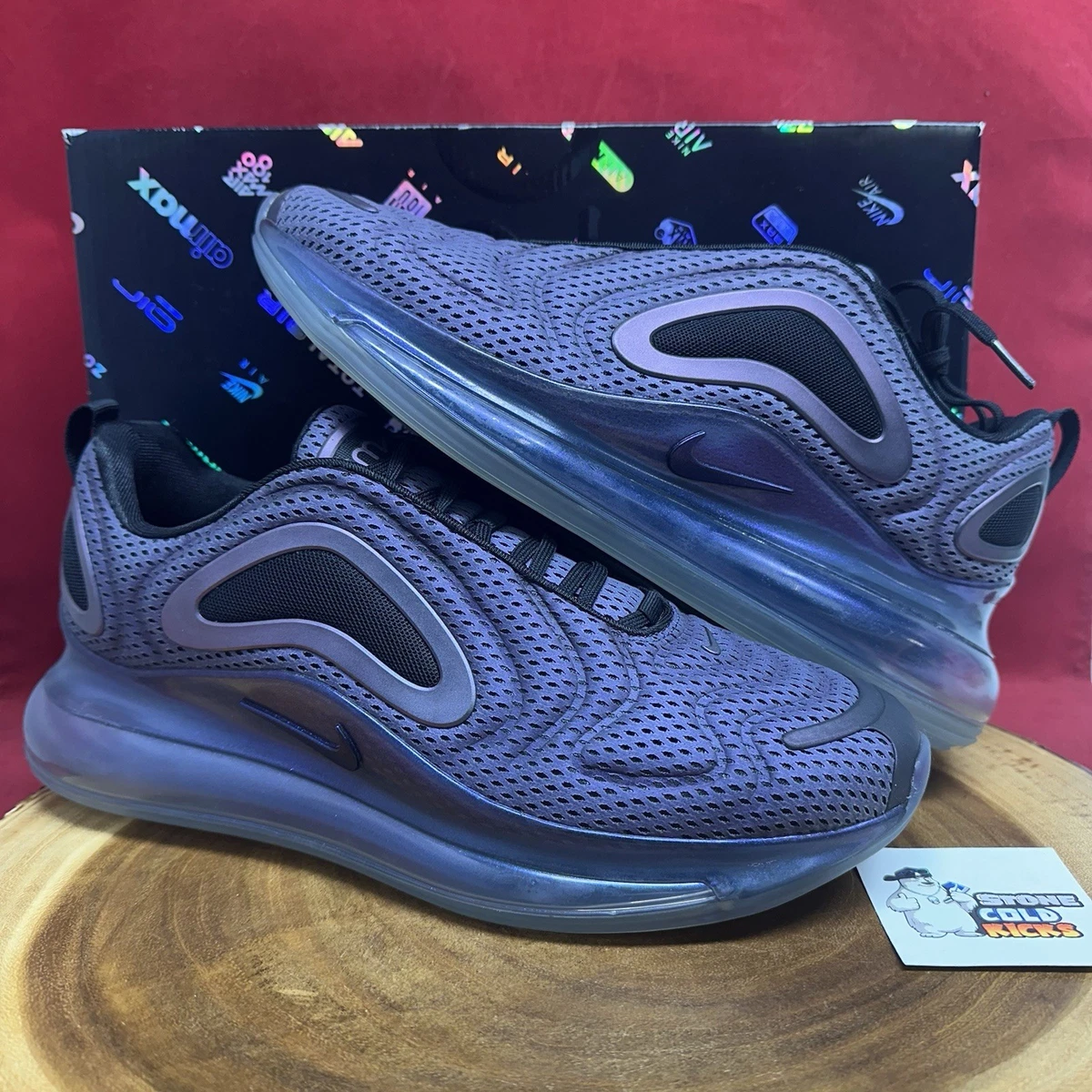 Sz 8 Nike Air Max 720 \'Northern Lights Size 8 - Nike Air Max 720 Northern Lights Night... | Depop main image 2
