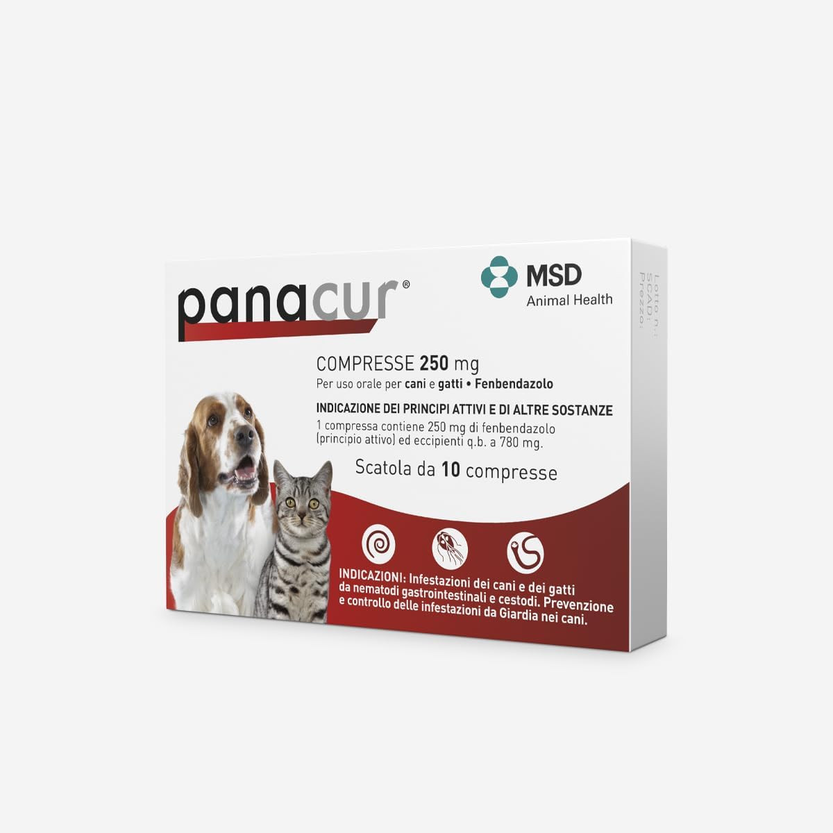 Vermifugo Cani e Gatti 250mg - Stop Giardia e Vermi Tondi | Acquista Online - 1
