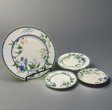 Royal Worcester Pastorale Sabine Chenneviere  Fine Bone ChinaSet /4 Plates