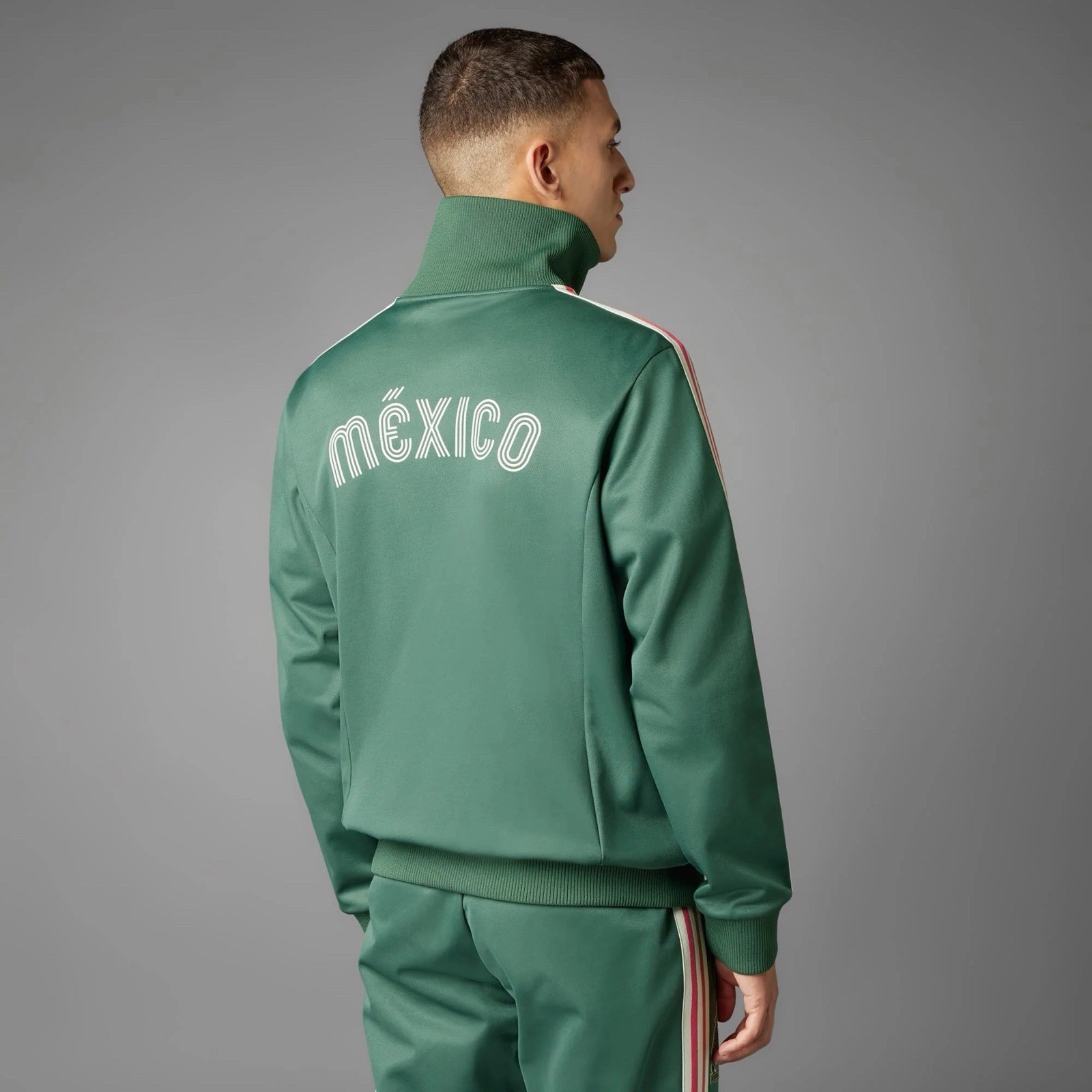 Men’s Adidas Originals Mexico Beckenbauer Track Suit (Jacket & Pant) Size XL image 2