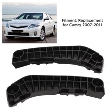 Bumper Mounting Bracket 2Pcs Front Left Right Bumper Support Bracket Scratc HNVN