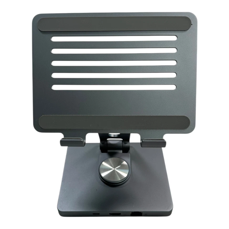 BYEASY iPad Stand Docking Station 8-in-1 iPad USB C Hub Type-C Tablet Stand - Image 3 of 4