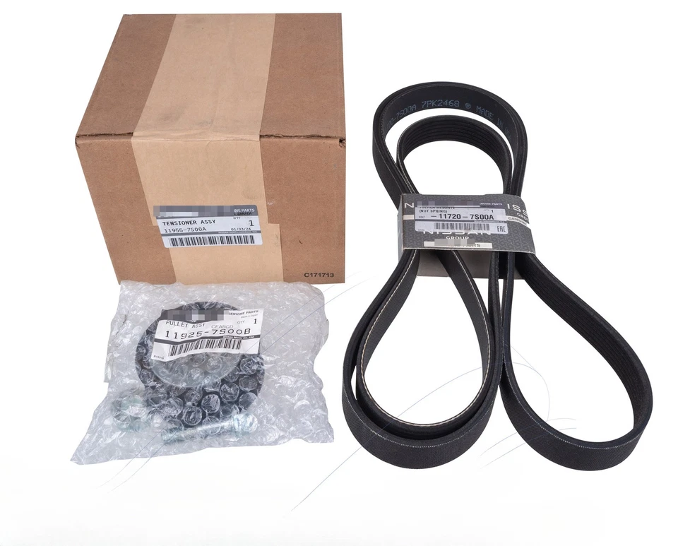 NUEVO OEM Serpentine Belt Drive Component Kit para Nissan Infiniti QX56 VK56DE Foto 3 de 4