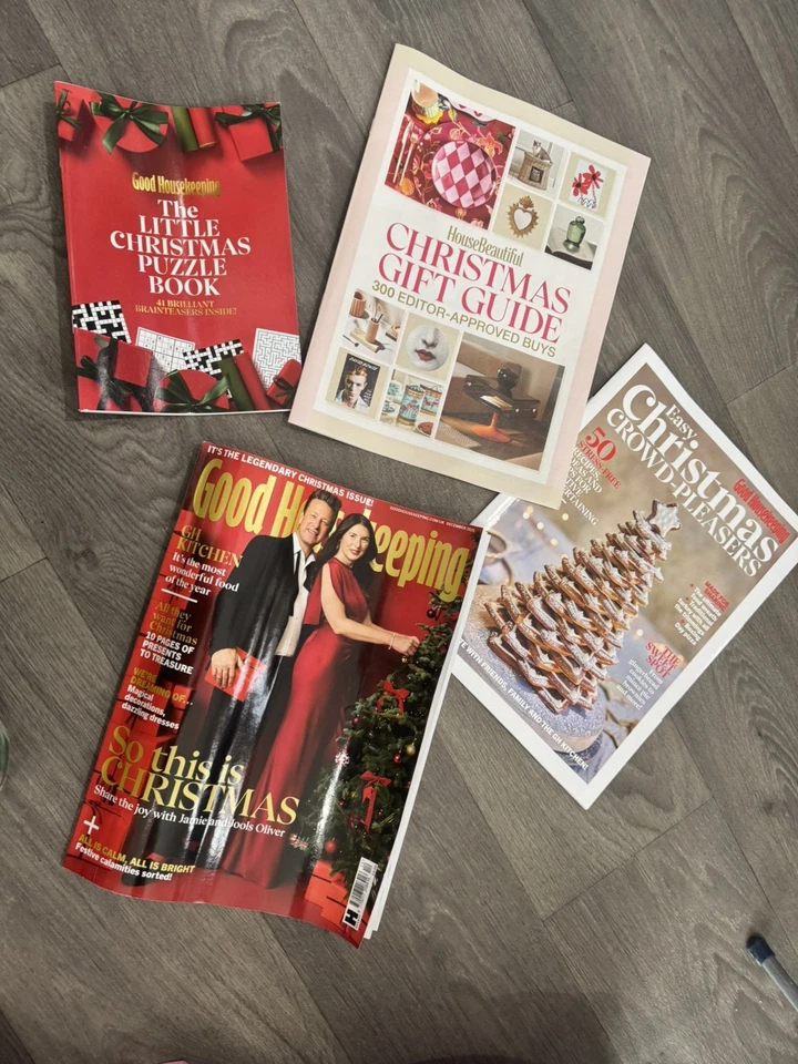 GOOD HOUSEKEEPING CHRISTMAS MAGAZINE DECEMBER 2025; JAMIE OLIVER - Image 3 of 4