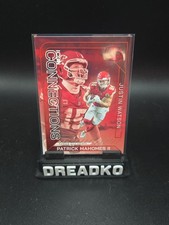 2025 Icon Mahomes Icon connections  #IC-8 Connections Justin Watson red label 
