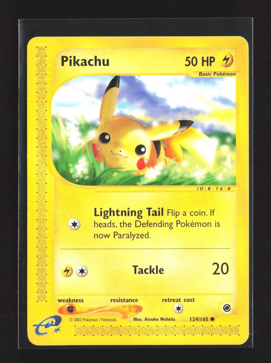 Pikachu Pokémon TCG Expedition Base Set Individual Collectible