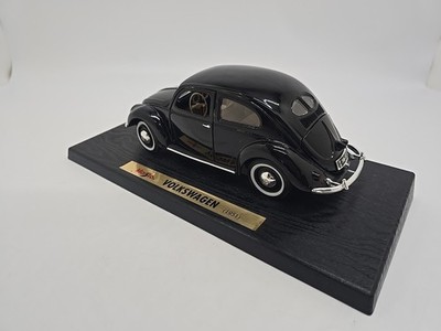 MAISTO 1951 VOLKSWAGEN 1:18 SCALE BLACK BEETLE EXPORT SEDAN | eBay