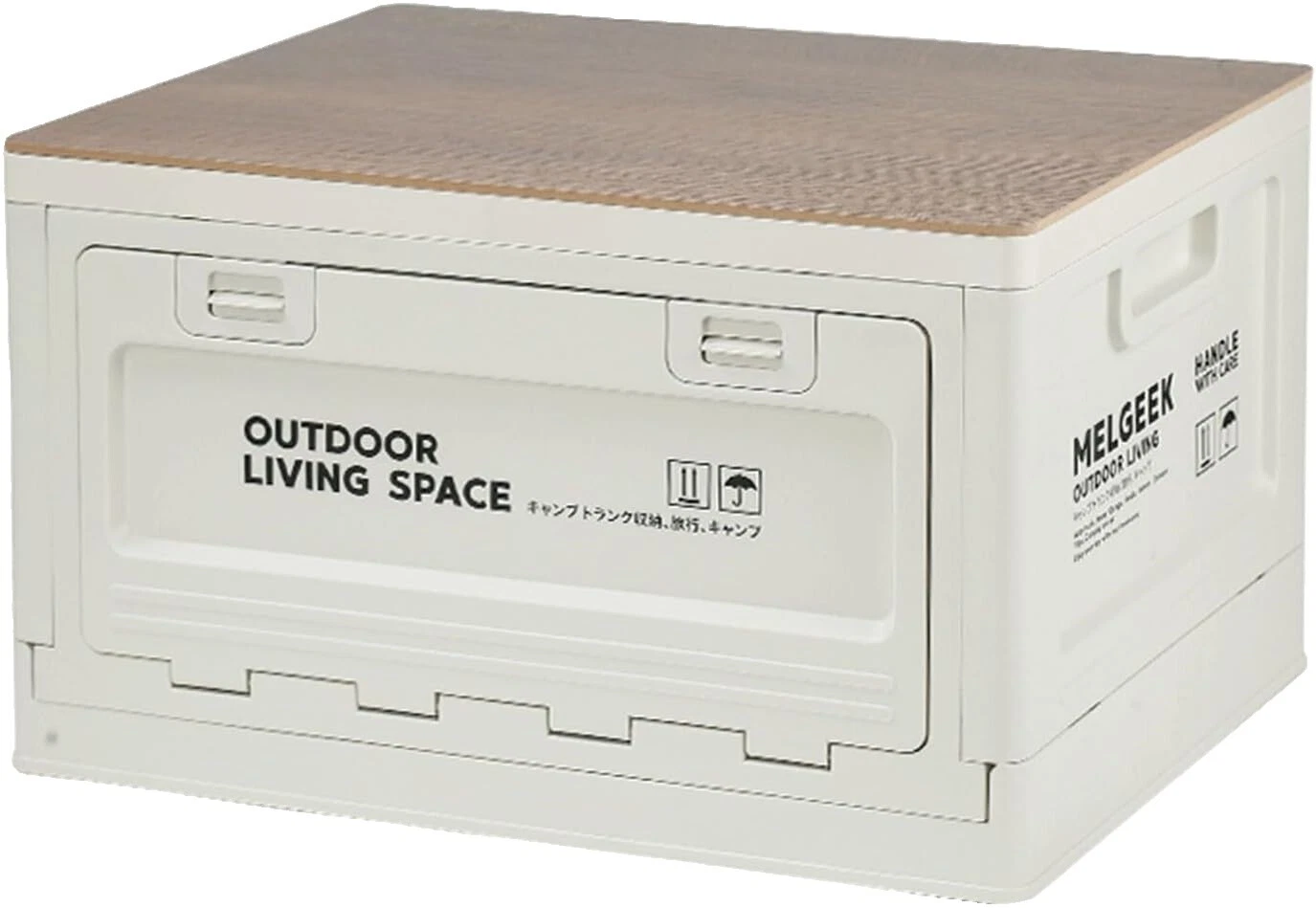 Plaza de plástico Cajas de almacenamiento para el Hogar