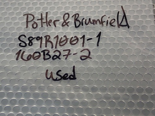 Potter & Brumfield S89R1001-1 160B27-2 24V 50/60Hz Relay Used With Warranty - Picture 2 of 9