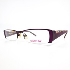 Cosmopolitan OH SO PRETTY PLUM Eyeglasses Frames Purple Rectangular 51-18-140
