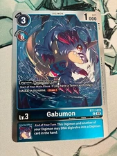 Gabumon BT17-019 R Digimon CCG | Secret Crisis NM