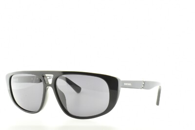 DIESEL DL 0306 01A Black Aviator Full Rim Kids Sunglasses-Frame Only!