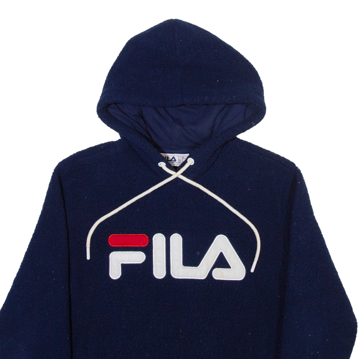 Felpa con cappuccio FILA donna blu S