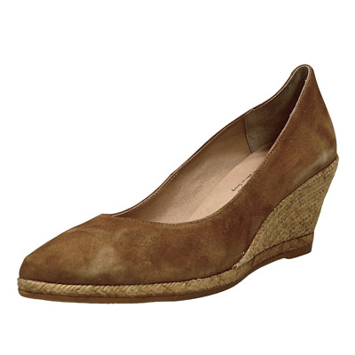 Eric Michael Teva Women's Espadrille Wedge Shoes Camel Size EU 41 US 10-11