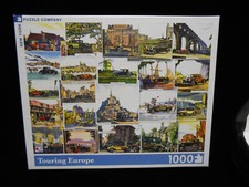 Touring Europe 1000 Piece Puzzle 19.25" x 26.5" Made in USA New