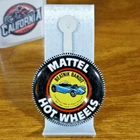 Hot Wheels Sweet Sixteen Redline Beatnik Metal Bandit Button Pin Hong Kong 1968