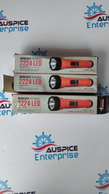BRIGHT STAR WORKSAFE 2224 LED INTRINSIC FLASHLIGHT  LOT OF 3