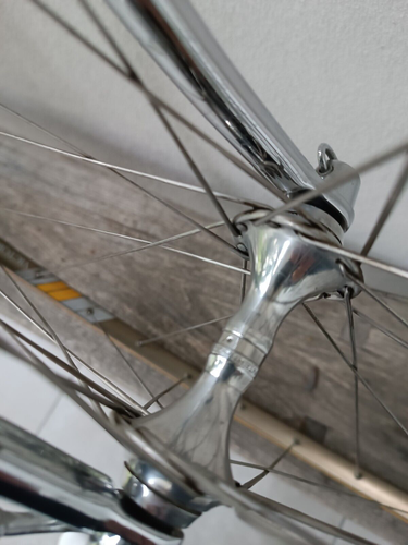 Colnago Master Retinato Gold-Black Early Generation - Campagnolo C RECORD Delta - Imagen 22 de 24