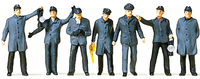 Preiser 10409 BW- Und Rangierpersonal Db 7 Figuren H0 1:87 Neu+Ovp