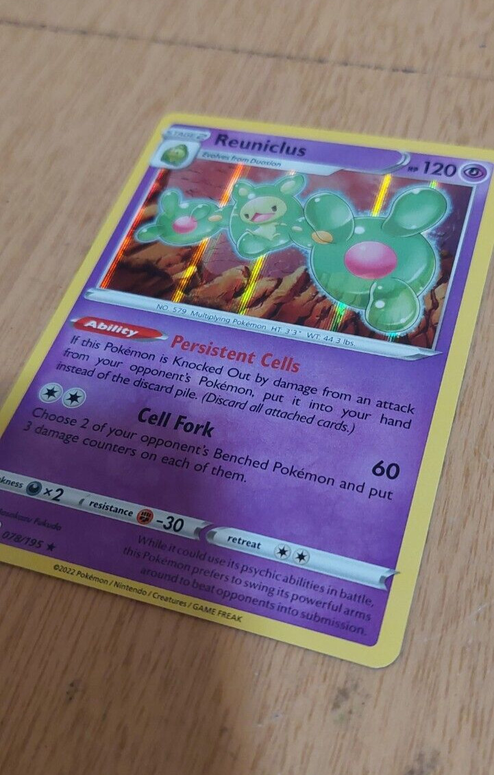 Reuniclus (78/195) Holographic Pokemon card