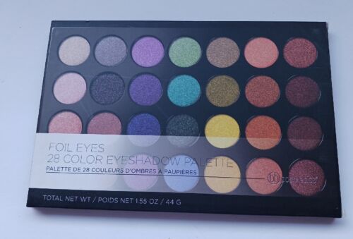 NEW GENUINE BH COSMETICS FOIL EYES 28 COLOR EYESHADOW PALETTE Makeup - Picture 1 of 4