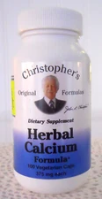 Dr. Christopher's Original Formulas Herbal Calcium 100 veg caps