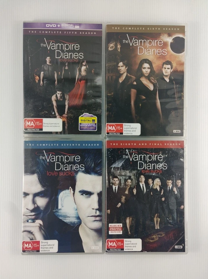 The Vampire Diaries - Complete Seasons 1-8 DVD 1 2 3 4 5 6 7 8 R4 *Free Postage* - image 4 of 4