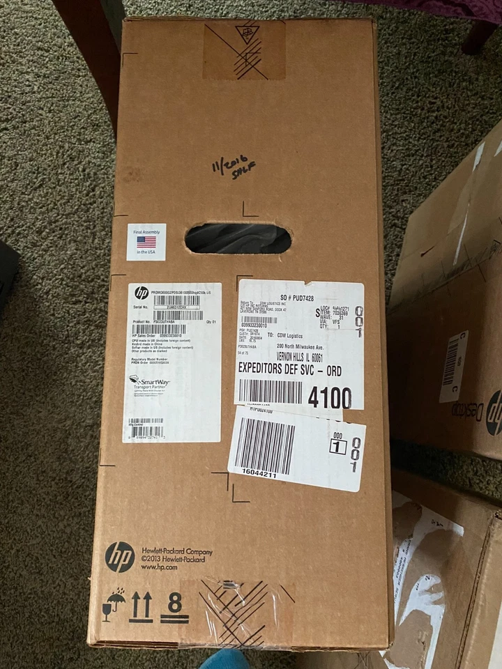 HP ProDesk 600 G2 (P3E23UT#ABA) Intel i3 6100 (3.70GHz) 4G DDR4 500 GB HDD WIN 7 - Image 2 of 2