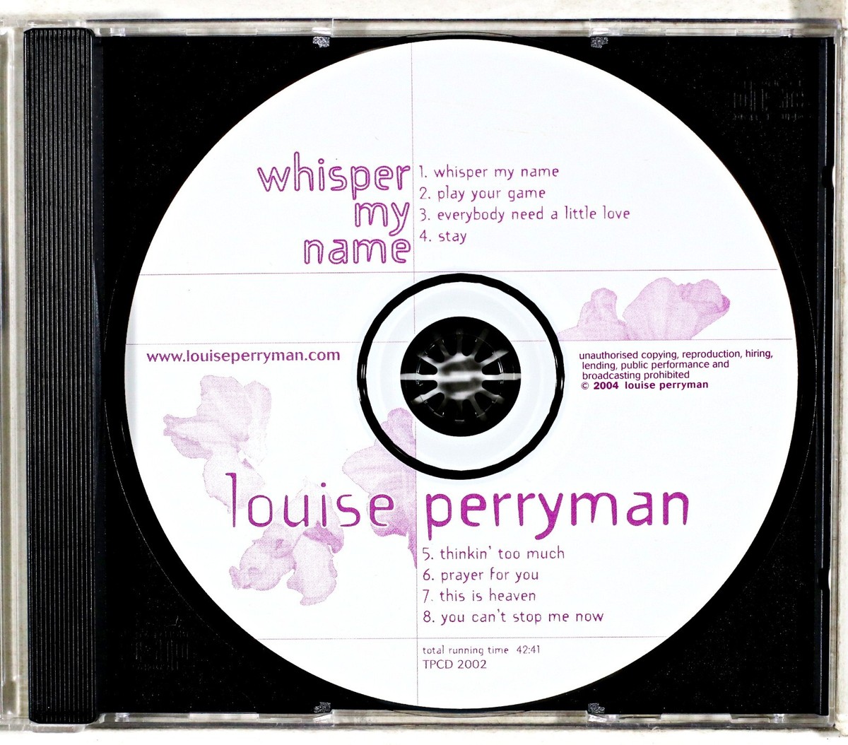 Whisper My Name by Louise Perryman (CD, 2002) - CD PreOwned