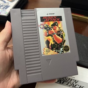 NES Rush&rsquo; N Attack 1987, cartuccia originale autentica testata dal proprietario come nuova