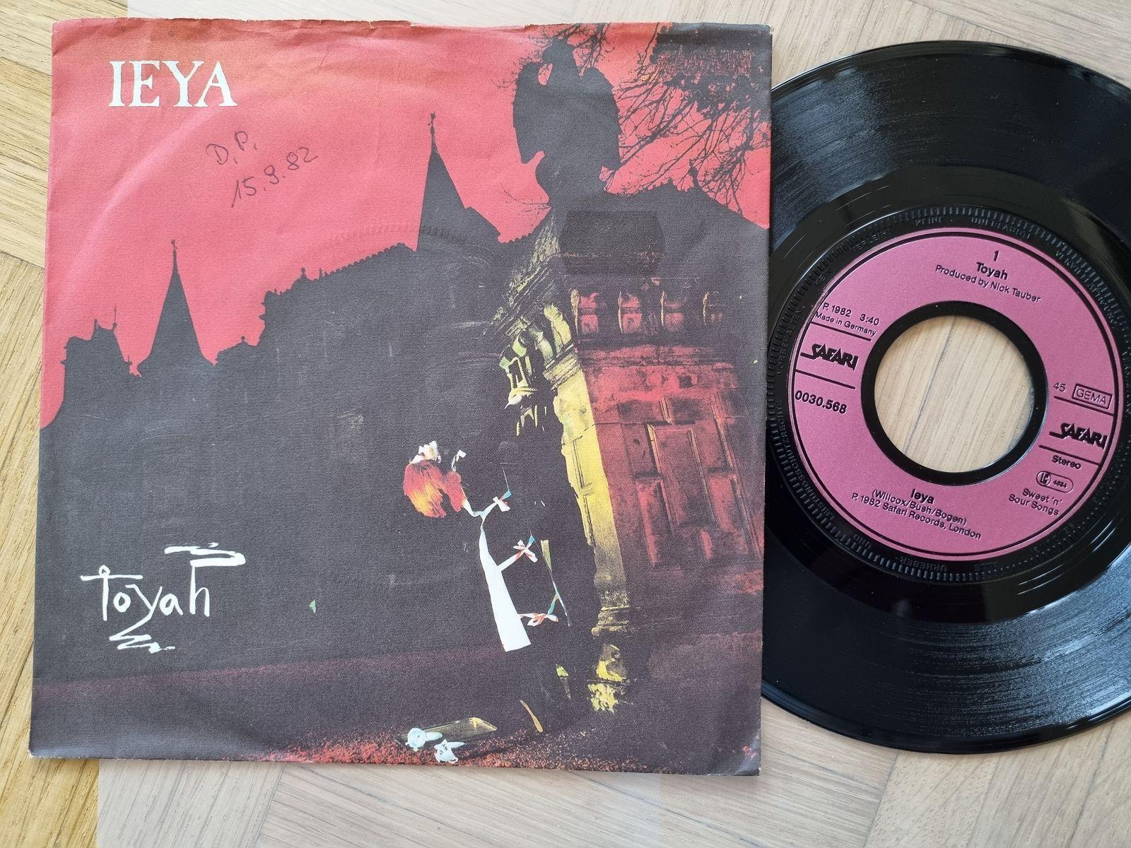 7"" Single Toyah - Ieya Vinyl Germany