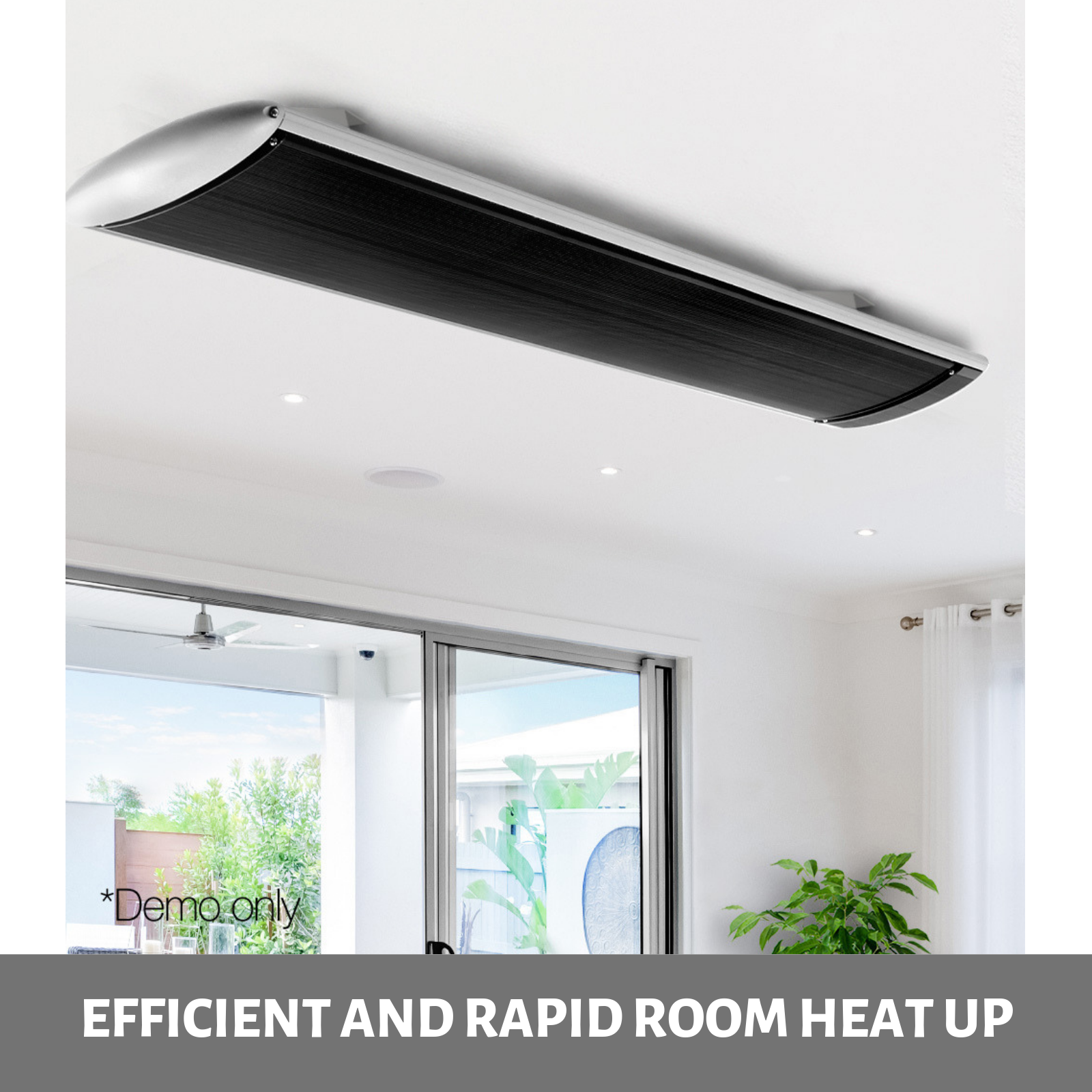 New Electric Patio Outdoor Indoor Heater Wall Ceiling Heatstrip