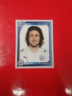 UEFA Champions League 2008-2009 Panini Fatih Tekke Zenit N 551