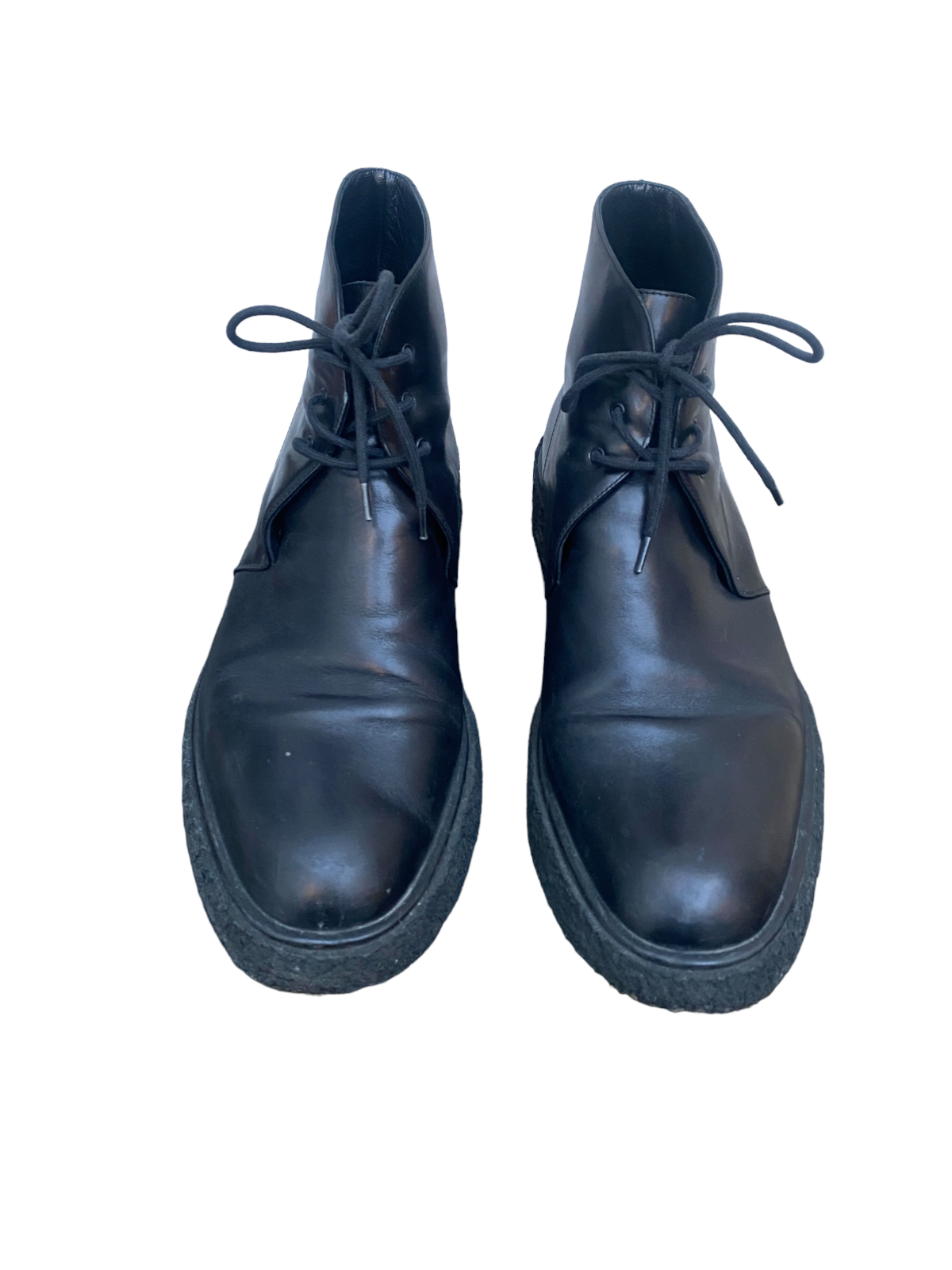 Stivali Chukka neri Saint Laurent Paris in pelle taglia 43 US 10