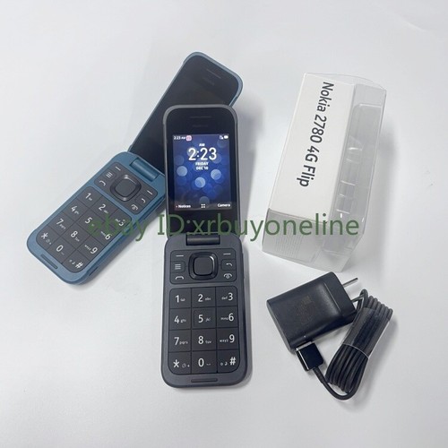 Nokia 2780 Flip 4G LTE WIFI 512MB 5MP Big Keyboad 2.7" Original phone New seal - 第 1/26 張圖片