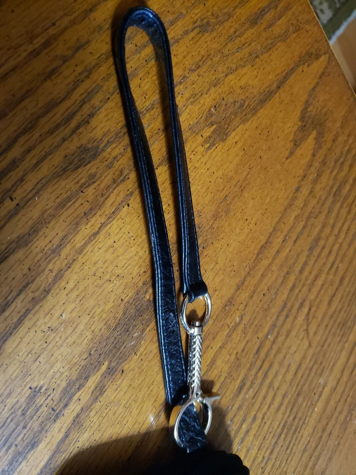 Vintage Elliott Lucca  Black Leather Wristlet  Wallet  Clutch - Image 3 of 4