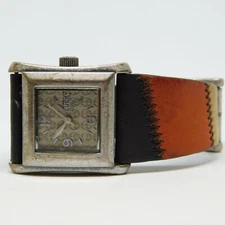 Lucky Brand 16/1015 Genuine Leather Quartz Women's Analog Watch New Battery