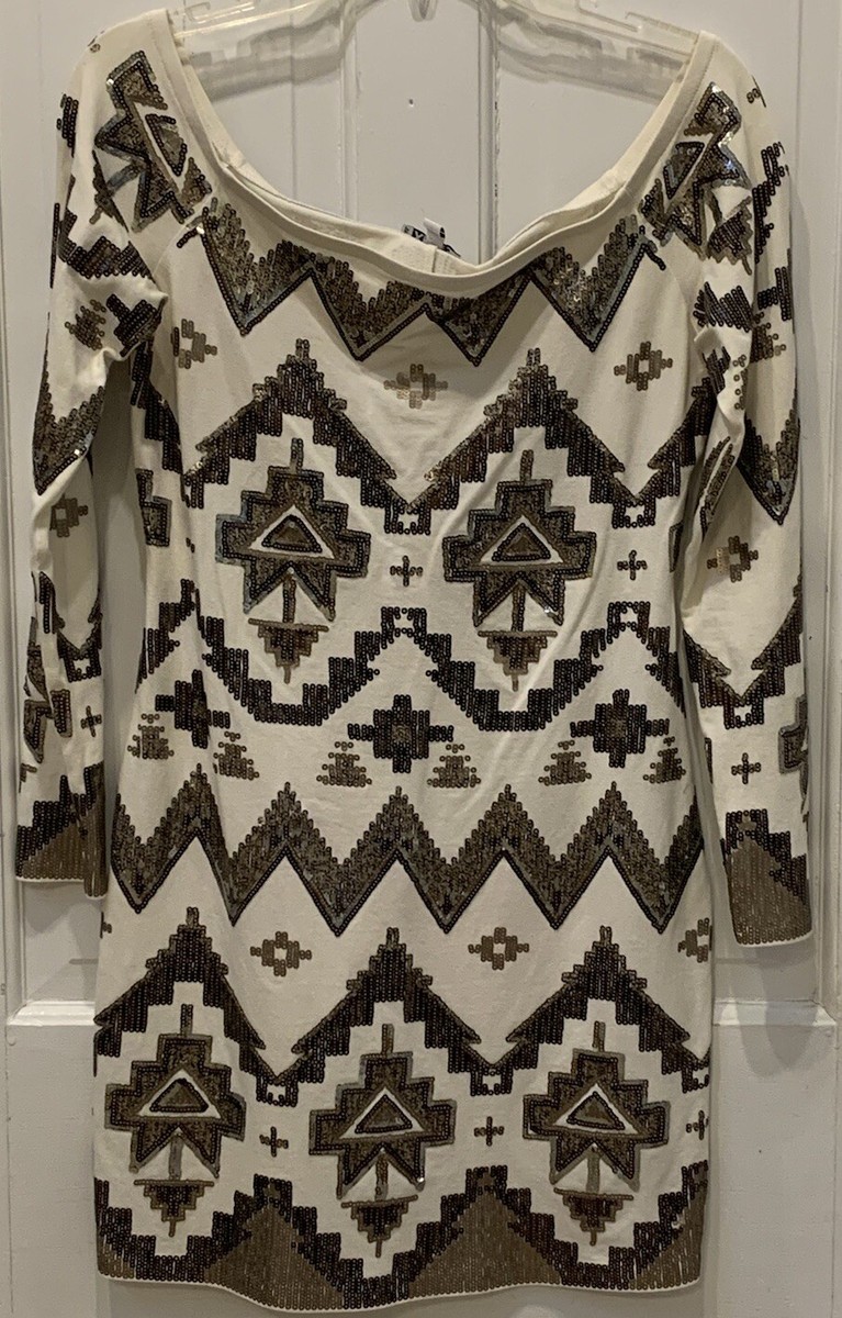 express aztec sequin dress BNWT Express aztec sequin dress Homecoming Prom Cocktail