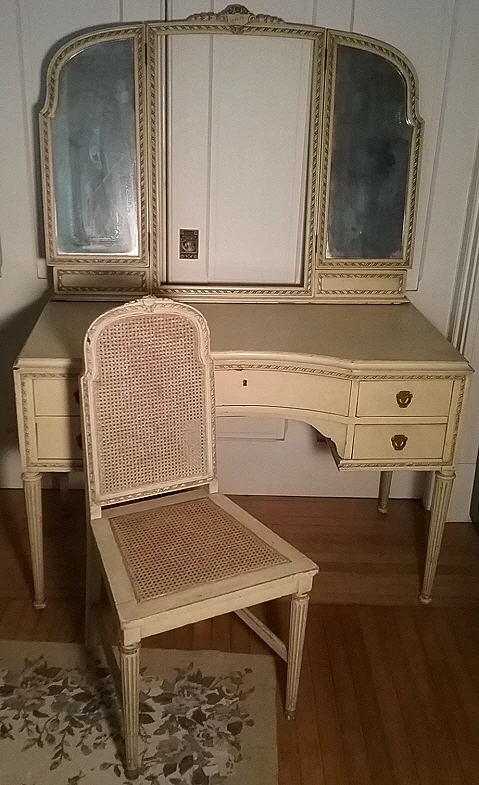 French dressing table chair sales