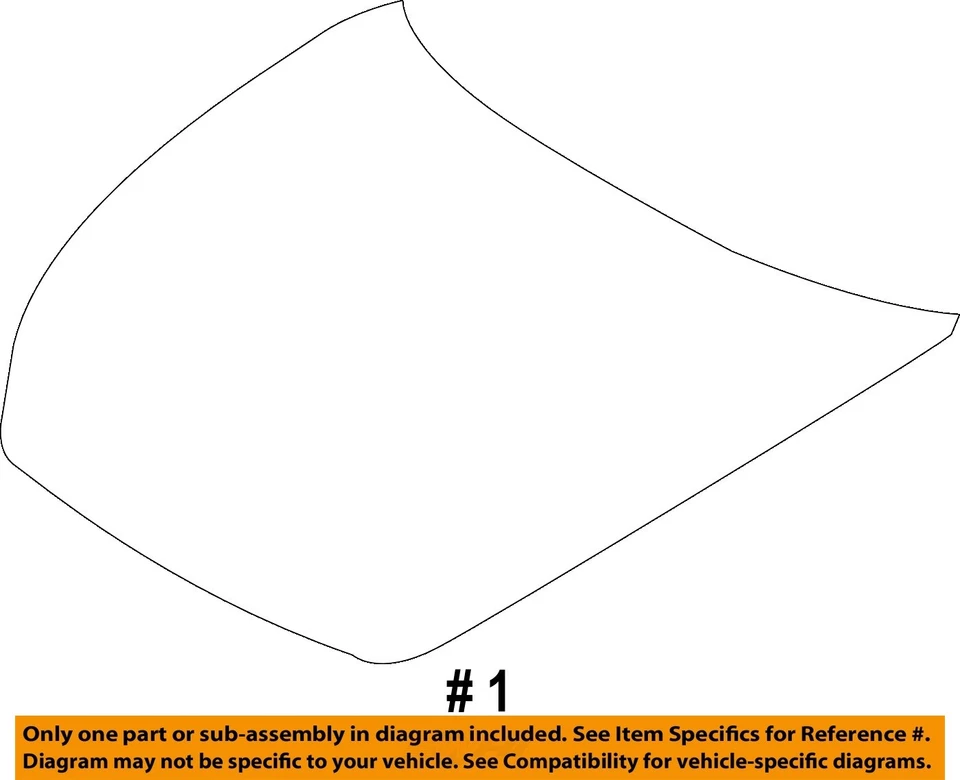 Used Hood fits: 2011 Infiniti M37 Grade A Foto 4 de 4