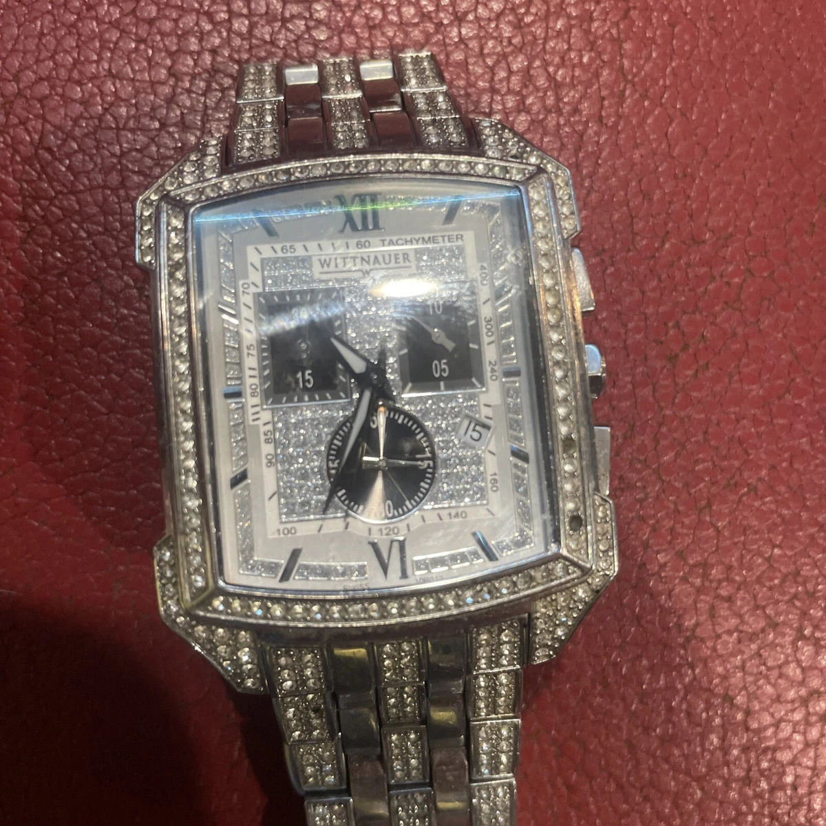 Wittnauer swarovski crystal watch cheap