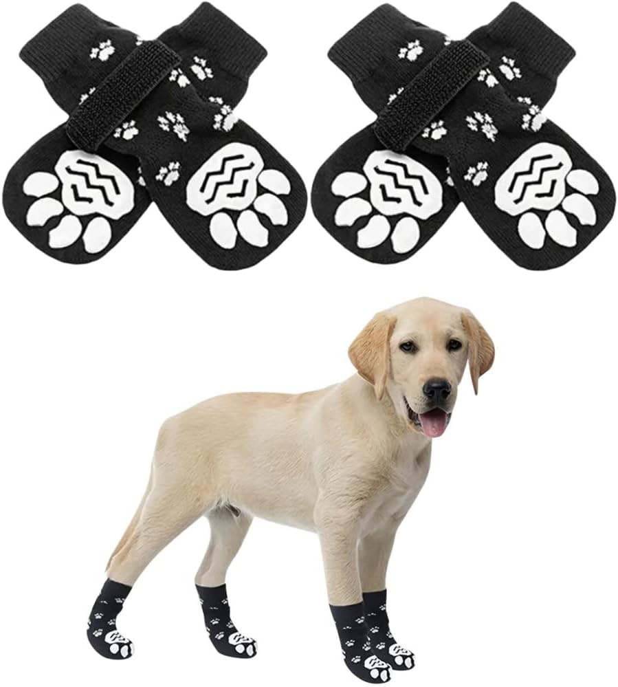 Hundesocken Anti Rutsch Socken für Katzen Pfotenschutz Hund Katze Pet Antirutsch