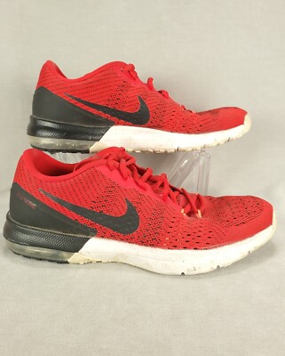 nike flywire red and black
