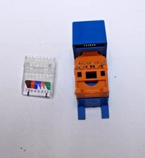 Panduit CJ588BBU Cat 5 Mini-Com Cat5 Jack Blue RJ45 Phone / Data