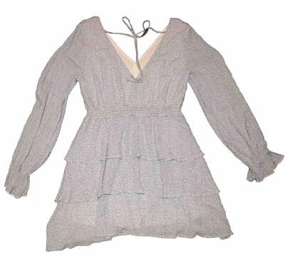 Womens Altard State Floral Long Sleeved Dress Size Small Womens Altard State Floral Long Sleeved Dress Size Small